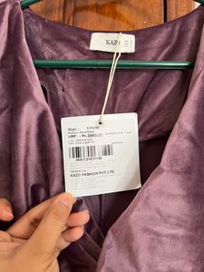 New Kazo Velvet Gown