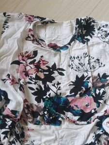 Floral Print Long Sleeve Maxi Dress