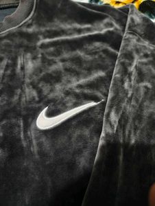 Nike Velour Crewneck Sweatshirt