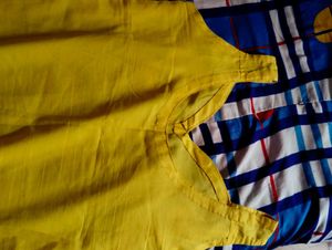 Beautiful Yellow Kurta Set chudidar model styl