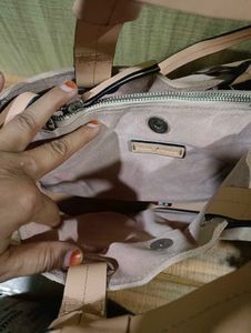 Stylish Pink Zara bag