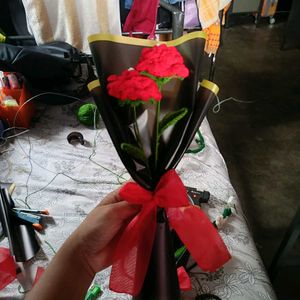 Crocheted Flower Bouquets