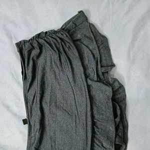 Grey Ruched 🤎Mini Skirt