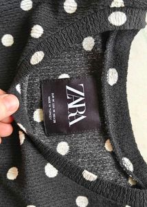 ZARA long sleeve midi dress
