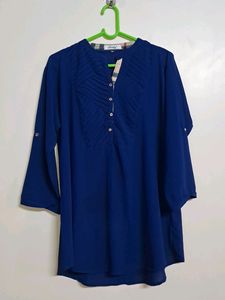 Royal Blue Colour Top