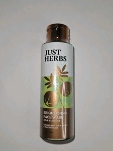 Just Herbs Brightening Face Wash