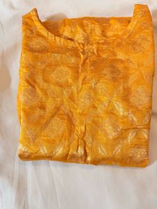 Ethnic Yellow Kurta