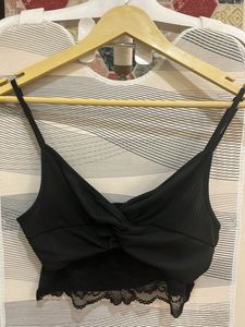🖤 Black Shein Ribbed Cami Top  si