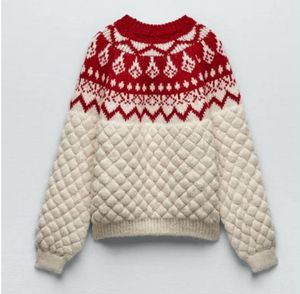 ZARA Unisex Festive Christmas Knit Pullover