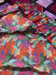Floral Print Ethnic Skirt