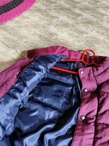 unisex Padded Burgundy Vest