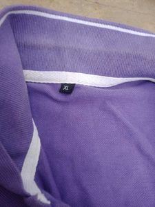 Purple Collared Polo T-Shirt