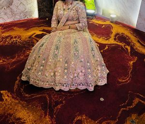 Exquisite Embroidered Lehenga Choli Set