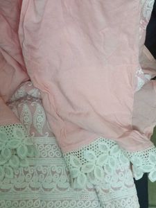 Pink Embroidered Kurta