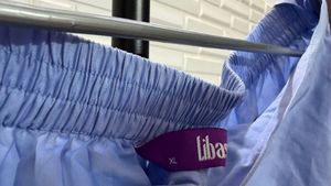 Stylish Blue Floral Striped Kurta Set