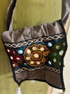Embroidered Bohemian Sling Bag