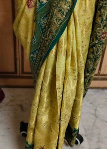 Designer Silk Blend Saree
