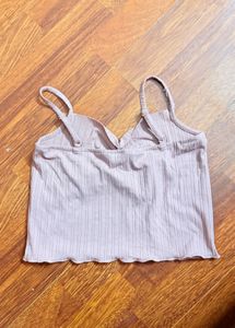 Ruched Spaghetti Strap Tank Top