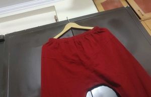 Maroon Legging For Girl Or Woman 32 Waist