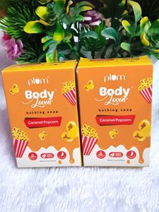 The Plum BodyLovin’ Caramel Popcorn bathing bar is