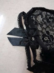 Black Lace Bikini Panty