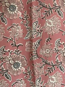 Beautiful Pink Floral Print Short Kurti