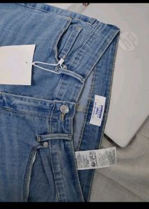 Light Wash Flared Jeans