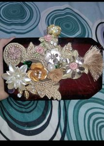 luxury stone Clutch