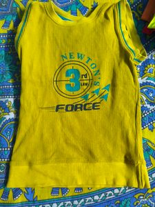 comfortable sleeveless vest for boys