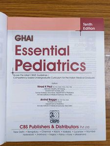 Ghai  Pediatrics
