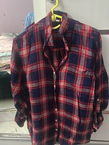 Classic Plaid Button-Up Shirt