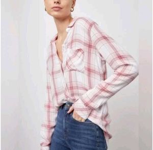 Pink Plaid Shirt