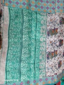 Elegant Floral Print saree