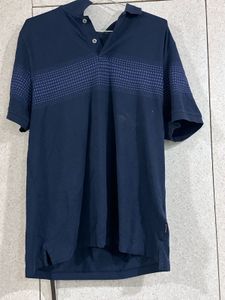Stylish Navy Blue Polo Shirt