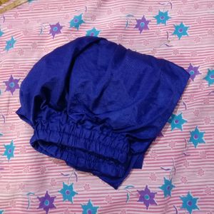Party Wear Pink And Blue Gown