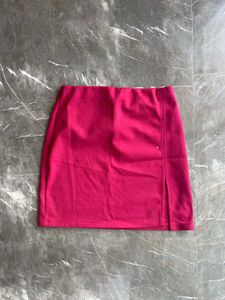 Chic Pink Mini Skirt