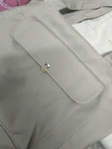 Stylish Beige Tote Bag