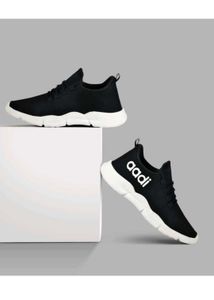 Aadi Black Casual Sneakers