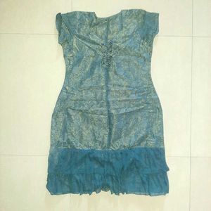 Rare Blue Heirloom | Handcrafted Statement Kurta