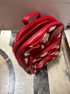 Red Sequin Bunny Backpack