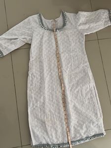 Chikankari Kurta For Girls