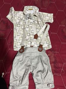 Boy dungaree set
