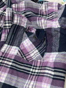 Man Plaid Flannel Shirt