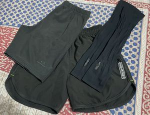 Black Running Shorts Bundle