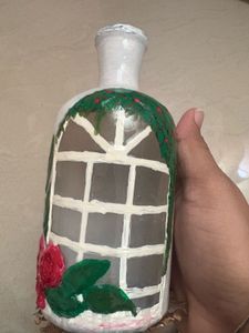Hand-painted Decorative Bottle