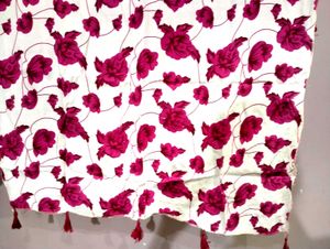 Floral dupatta