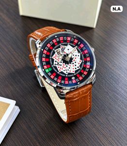 Casino Roulette Watch — Unique -ininspired dial wi