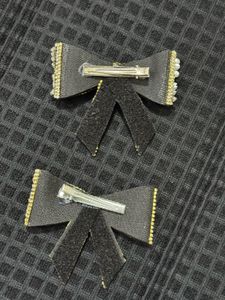 Sparkly Bow Hair Clip  – Set of 2