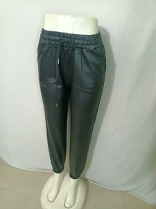 Black Faux Leather Jogger Free Size S,M,L,XL