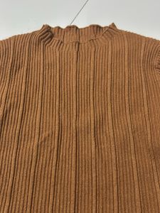 Fitted High Neck Top